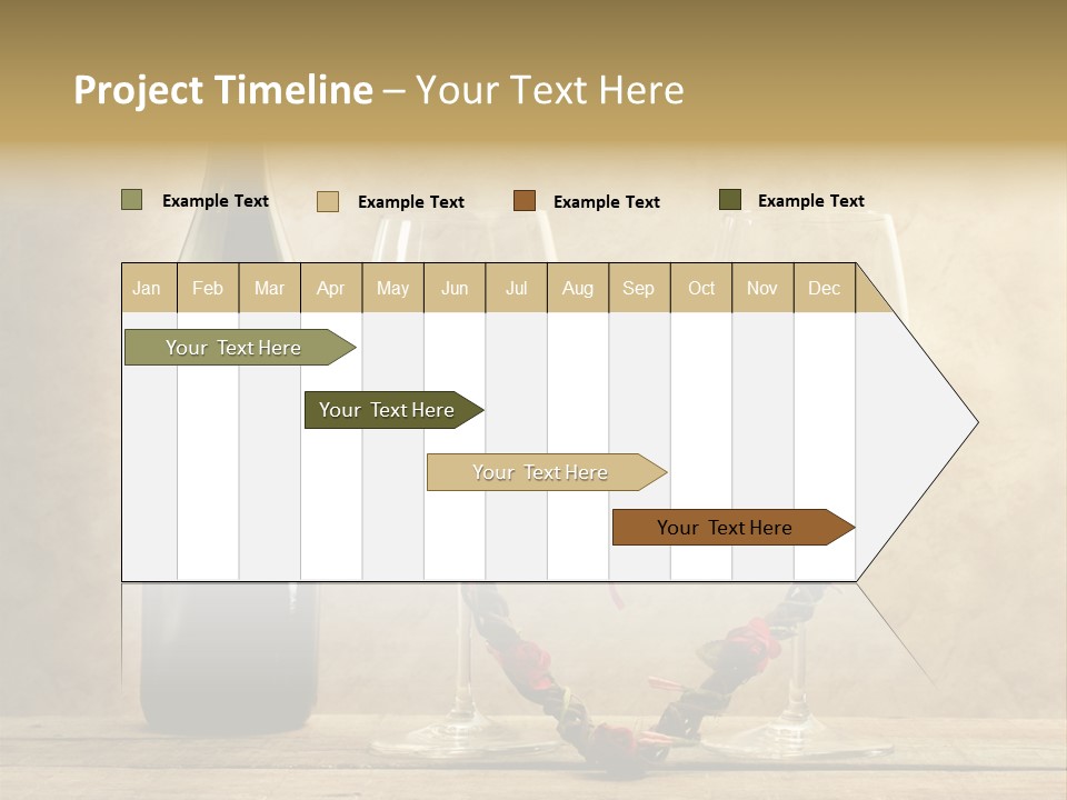 Rendezvous Aromatic Sepia Background PowerPoint Template