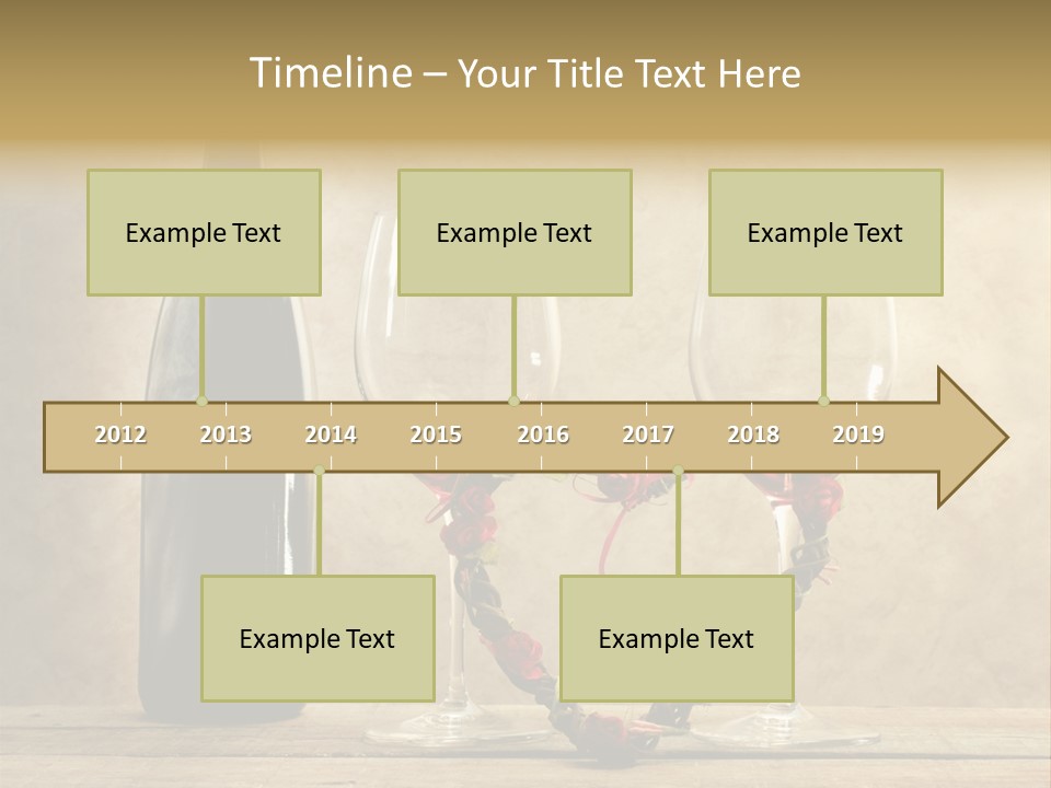 Rendezvous Aromatic Sepia Background PowerPoint Template