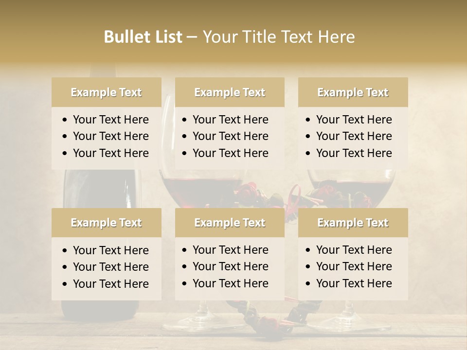 Rendezvous Aromatic Sepia Background PowerPoint Template