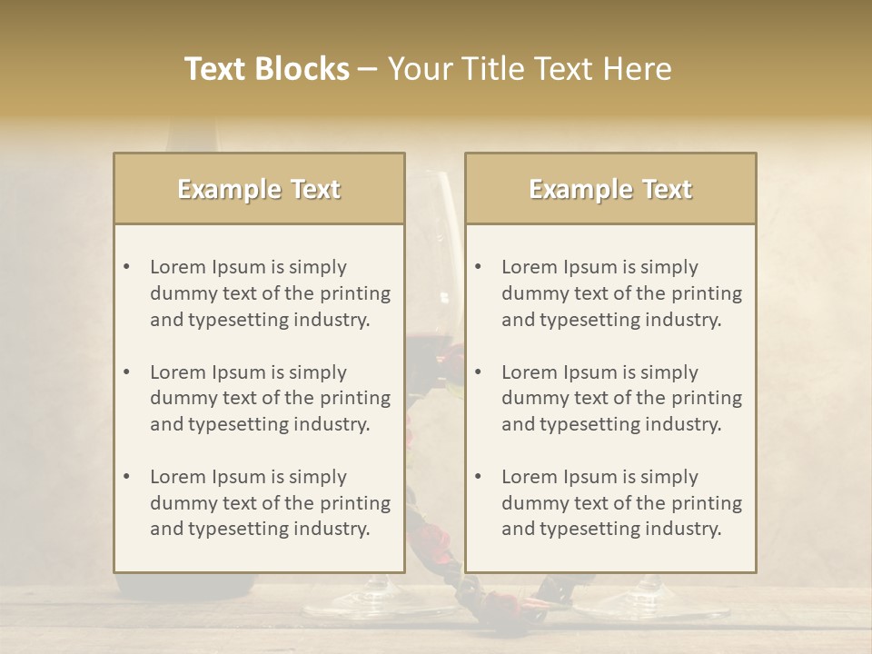 Rendezvous Aromatic Sepia Background PowerPoint Template