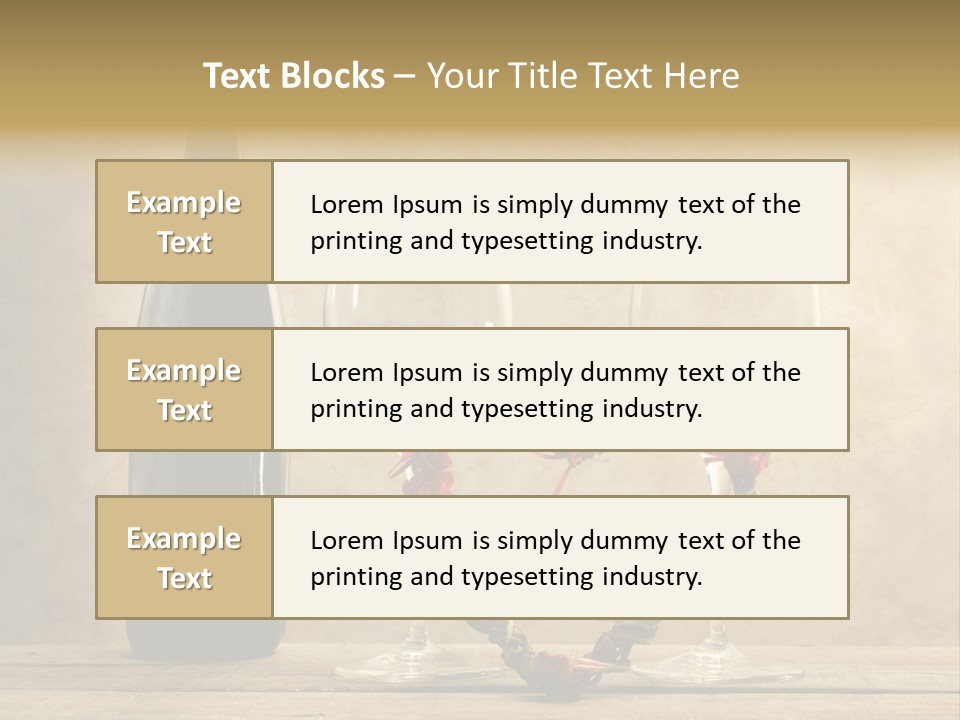 Rendezvous Aromatic Sepia Background PowerPoint Template