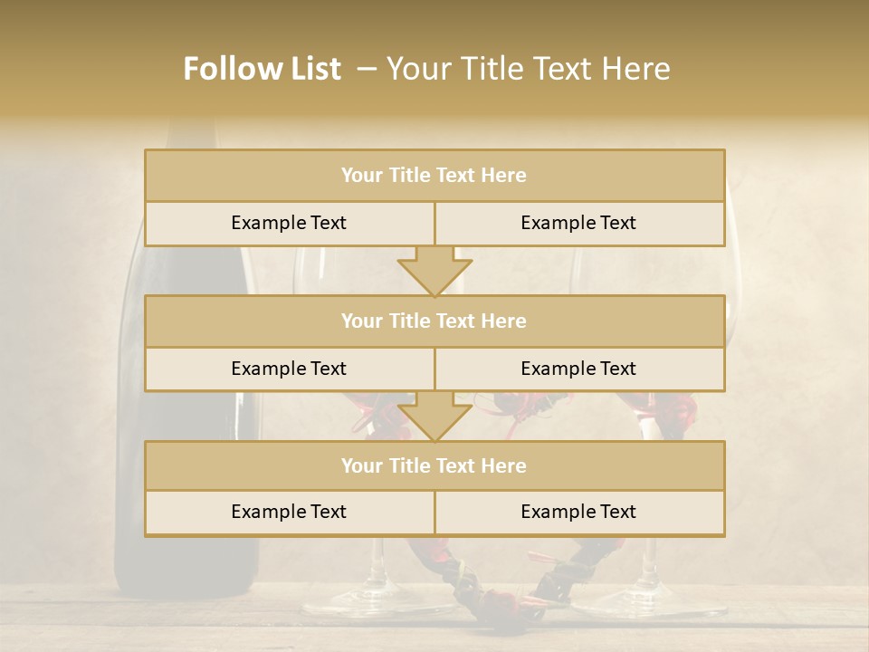 Rendezvous Aromatic Sepia Background PowerPoint Template