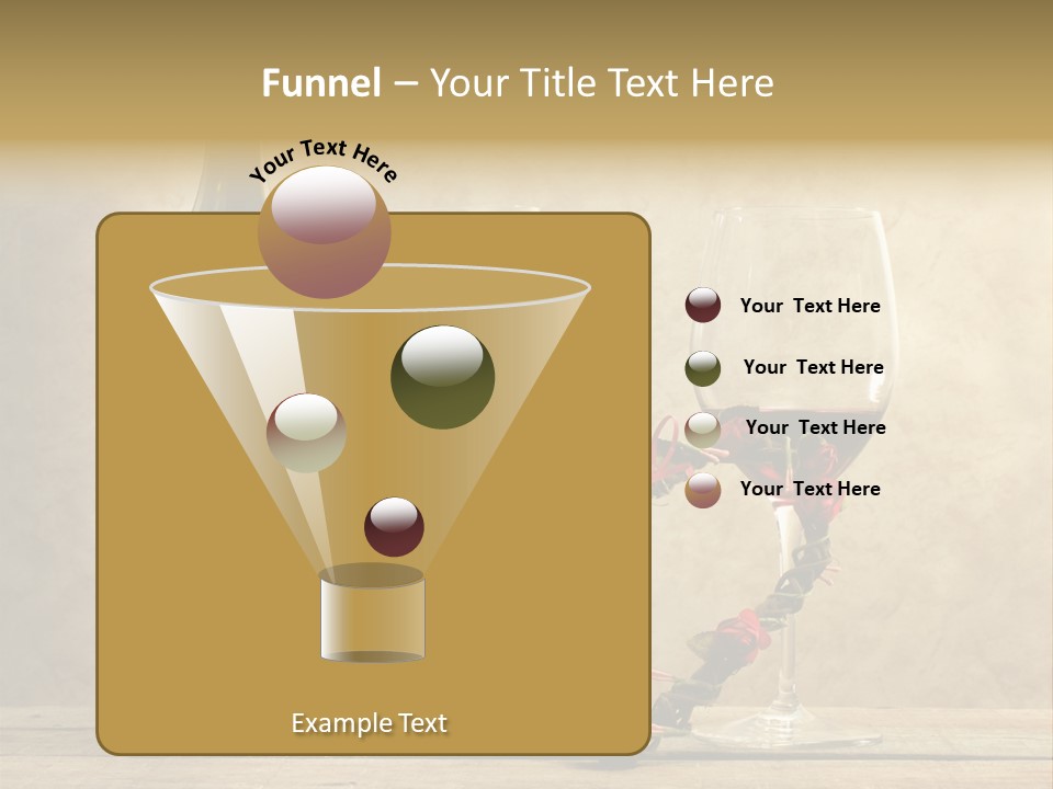 Rendezvous Aromatic Sepia Background PowerPoint Template