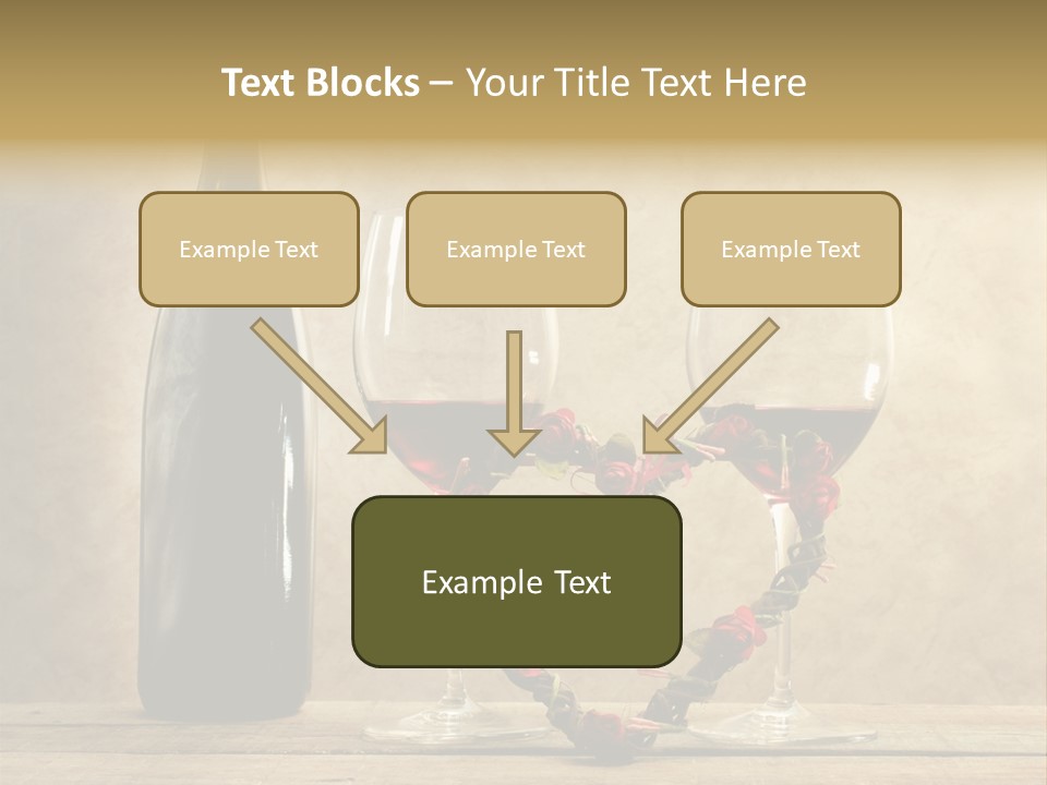 Rendezvous Aromatic Sepia Background PowerPoint Template