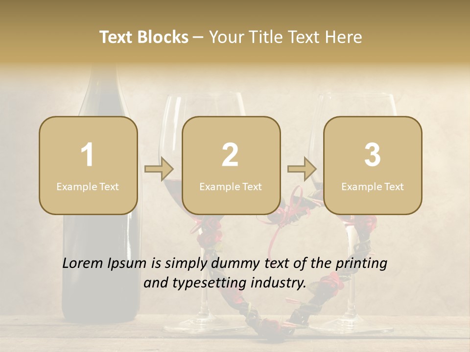 Rendezvous Aromatic Sepia Background PowerPoint Template