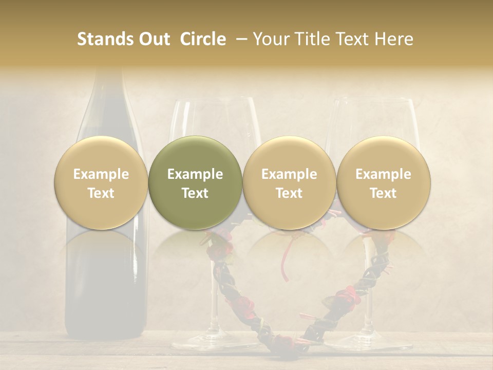 Rendezvous Aromatic Sepia Background PowerPoint Template