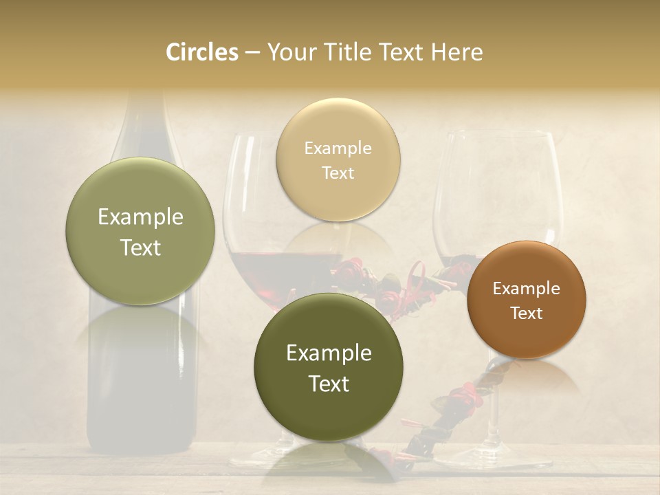 Rendezvous Aromatic Sepia Background PowerPoint Template