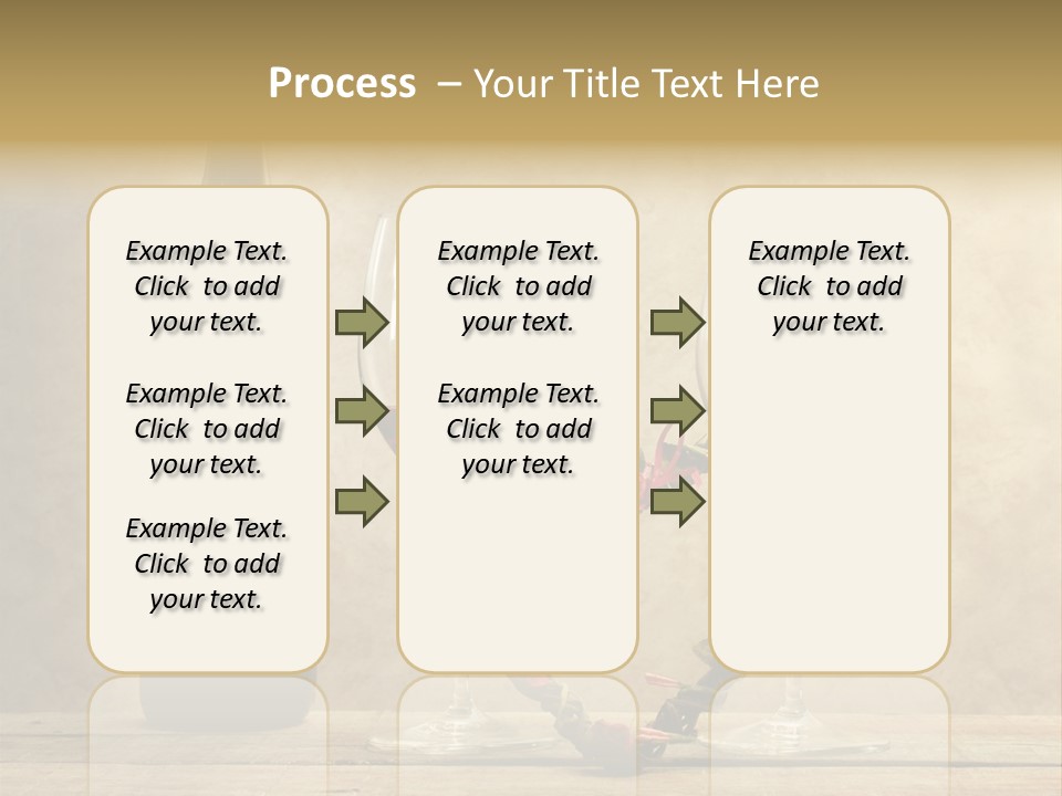 Rendezvous Aromatic Sepia Background PowerPoint Template