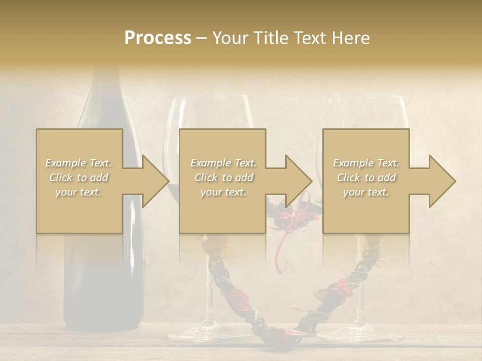 Rendezvous Aromatic Sepia Background PowerPoint Template