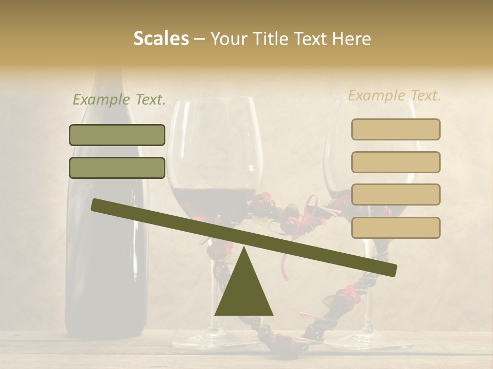 Rendezvous Aromatic Sepia Background PowerPoint Template