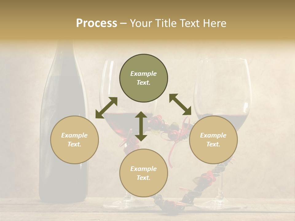 Rendezvous Aromatic Sepia Background PowerPoint Template