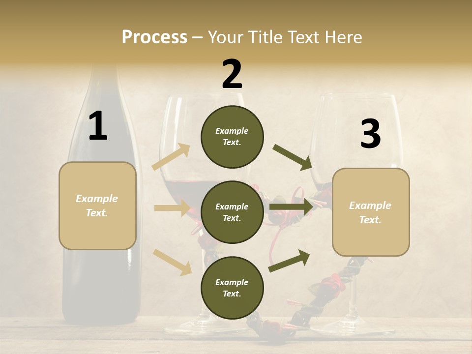 Rendezvous Aromatic Sepia Background PowerPoint Template