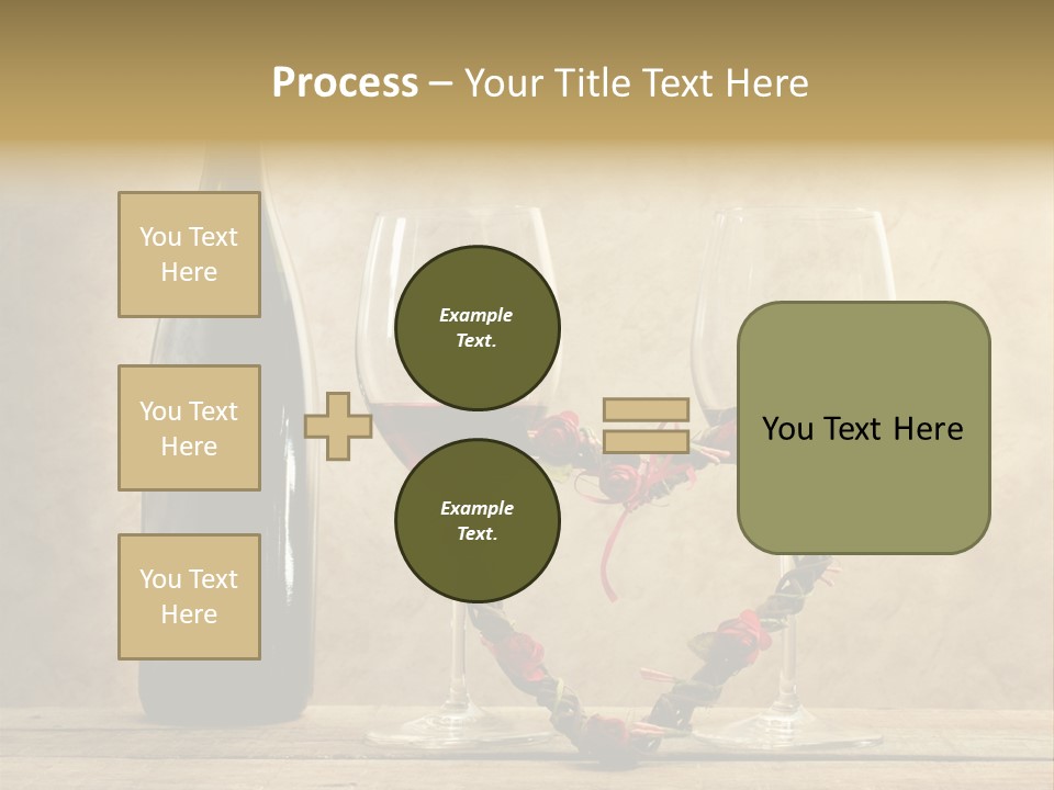 Rendezvous Aromatic Sepia Background PowerPoint Template