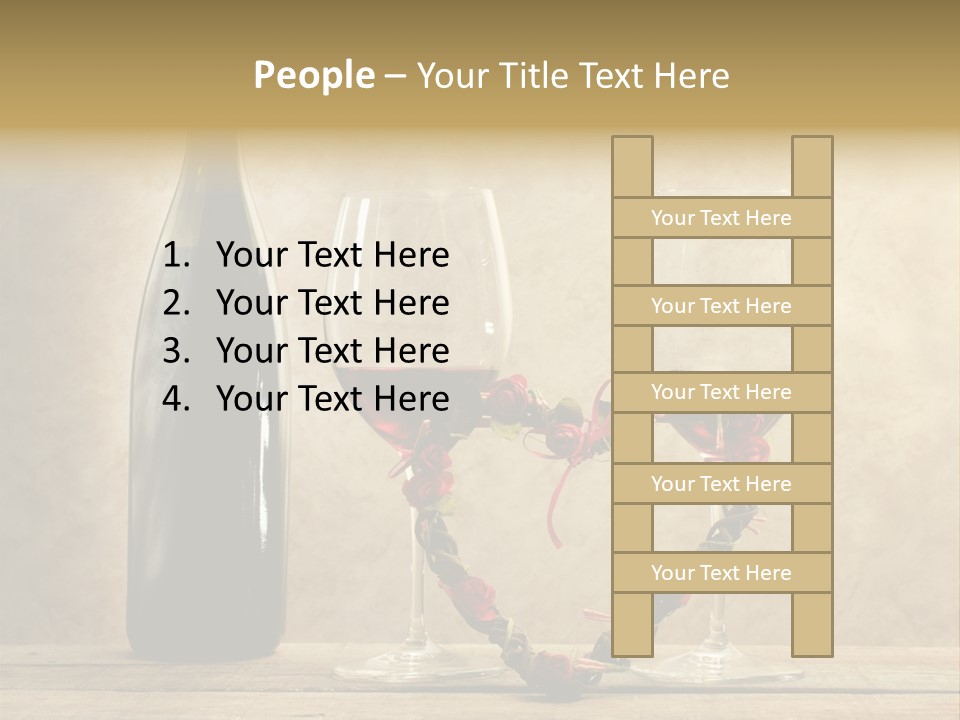 Rendezvous Aromatic Sepia Background PowerPoint Template