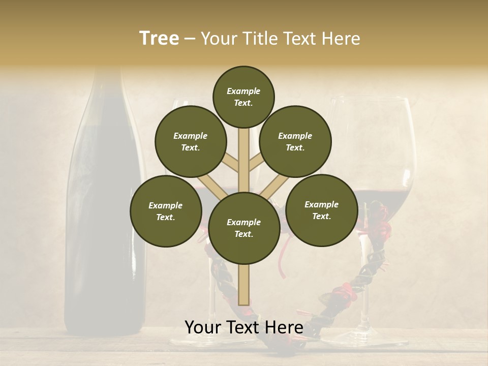 Rendezvous Aromatic Sepia Background PowerPoint Template