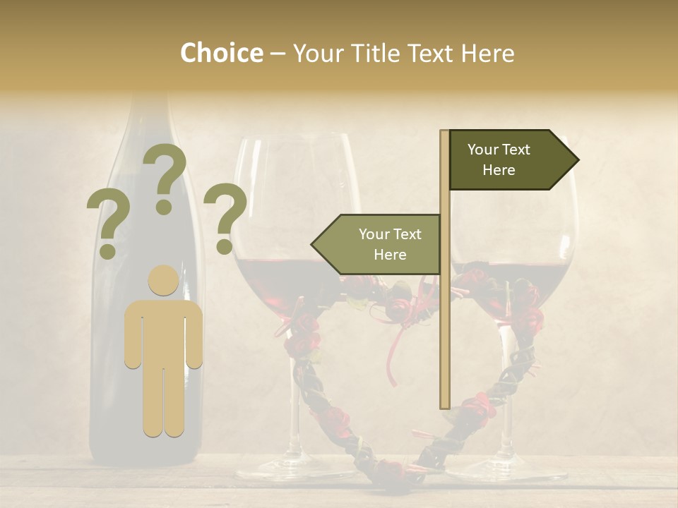 Rendezvous Aromatic Sepia Background PowerPoint Template