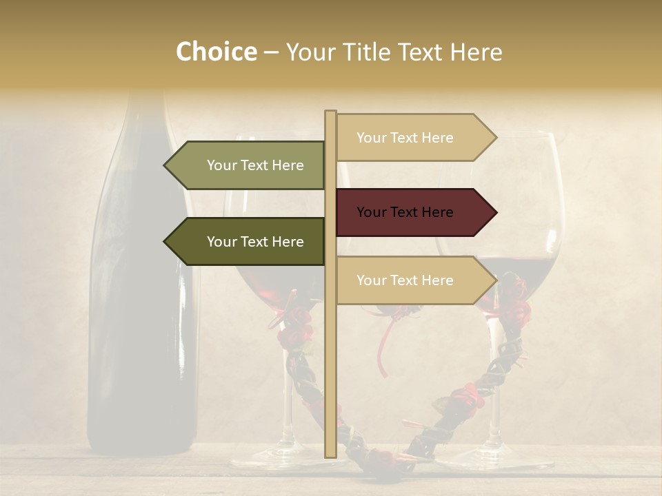 Rendezvous Aromatic Sepia Background PowerPoint Template