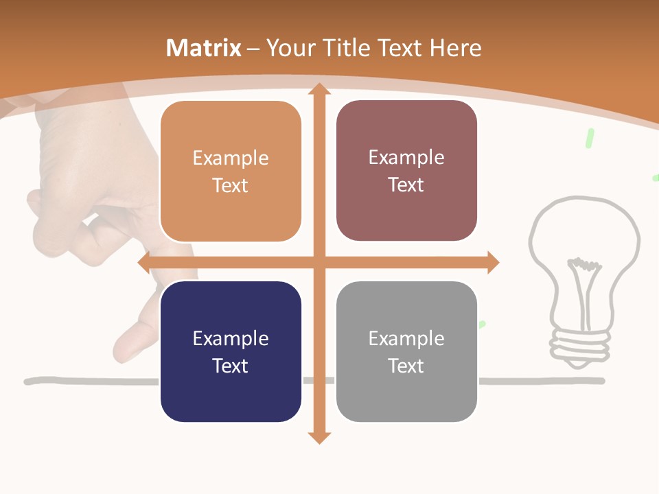 Creative Worker Wrist PowerPoint Template