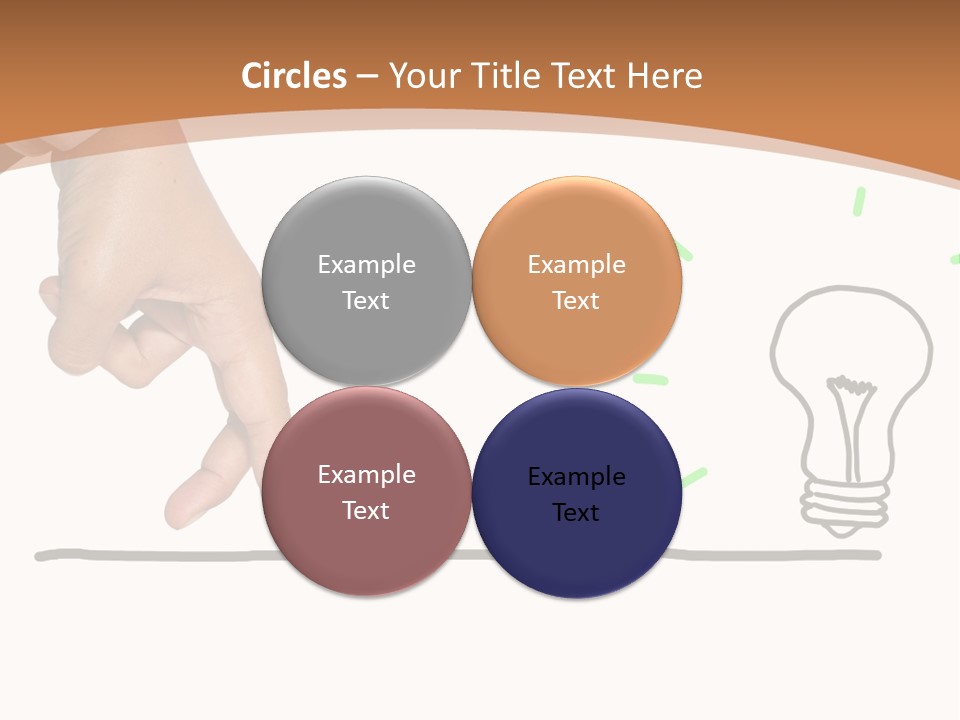 Creative Worker Wrist PowerPoint Template