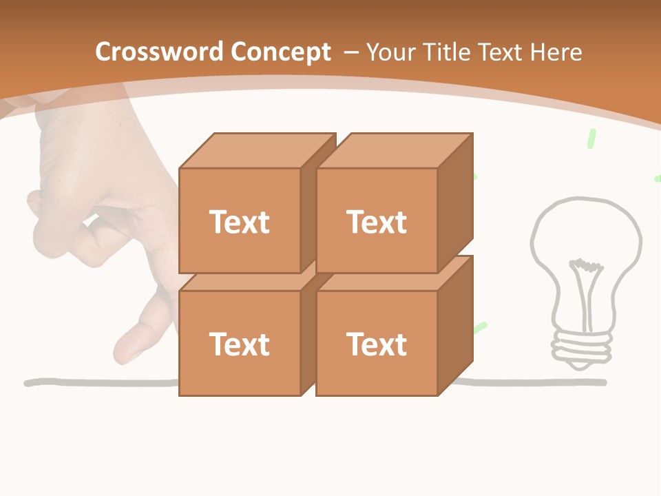 Creative Worker Wrist PowerPoint Template