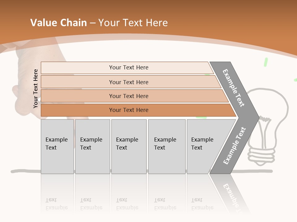 Creative Worker Wrist PowerPoint Template