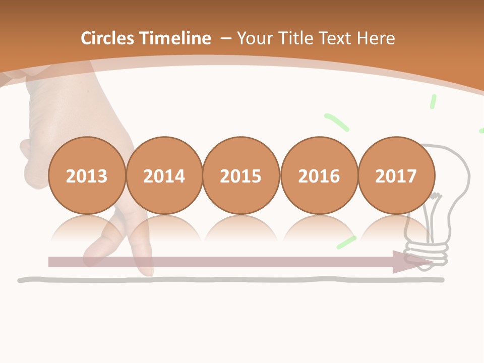 Creative Worker Wrist PowerPoint Template