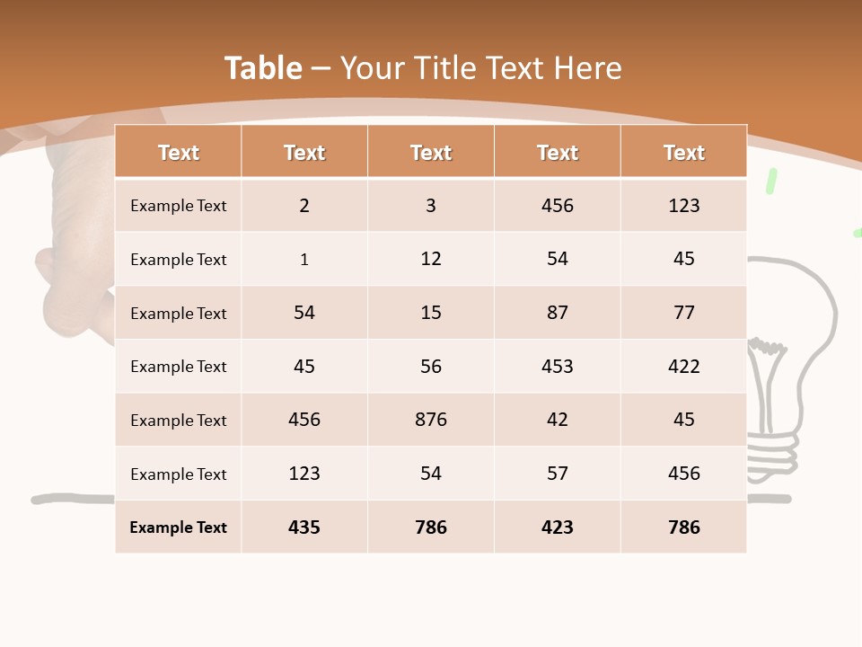 Creative Worker Wrist PowerPoint Template
