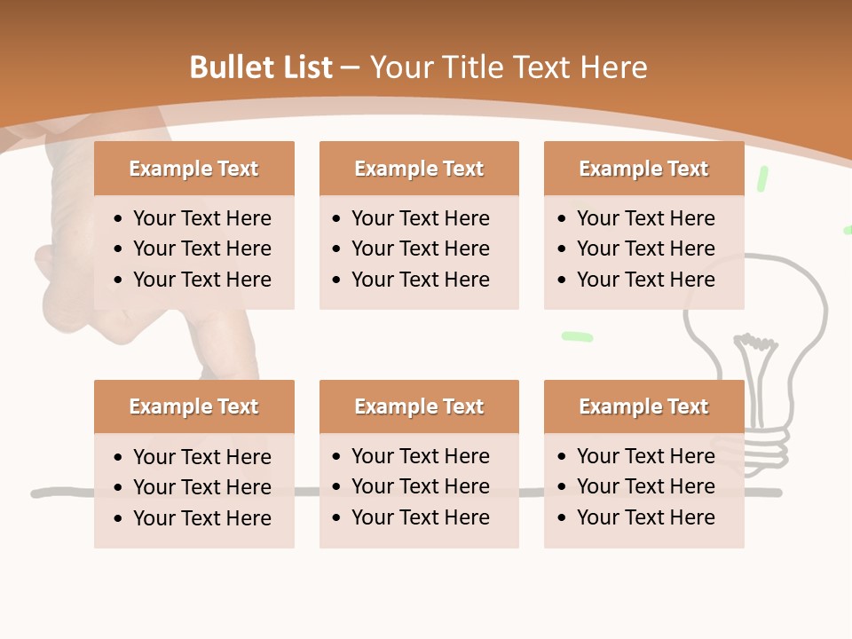 Creative Worker Wrist PowerPoint Template