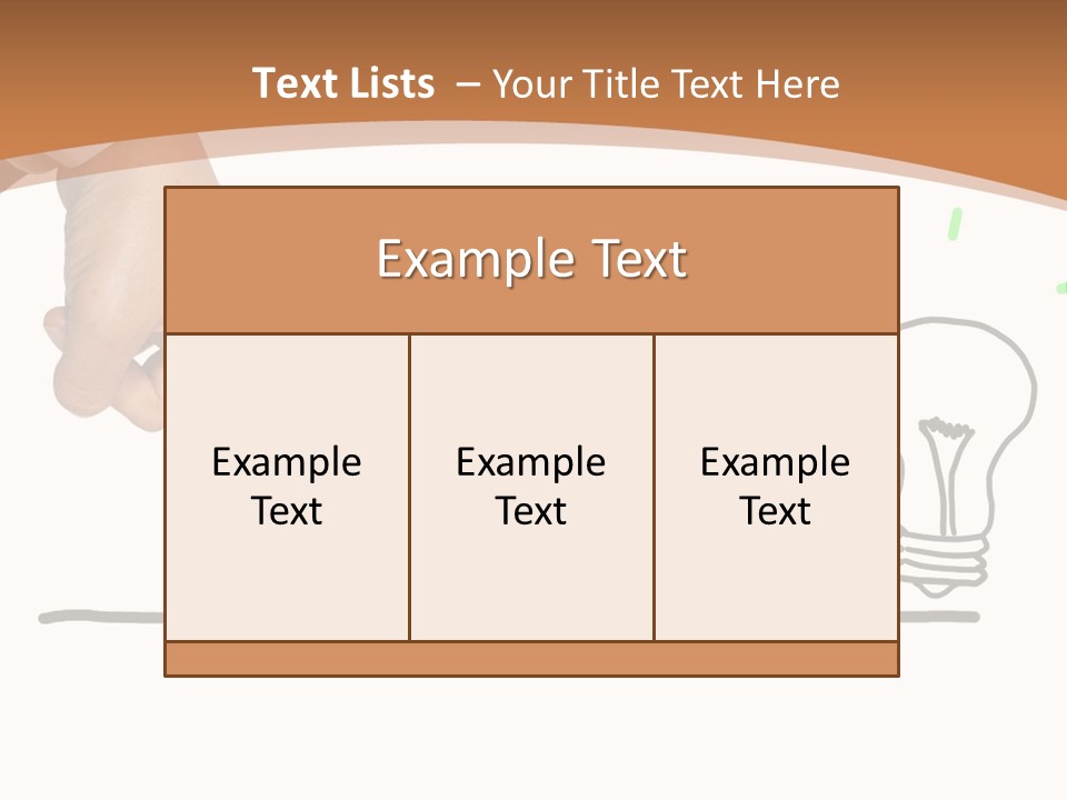 Creative Worker Wrist PowerPoint Template