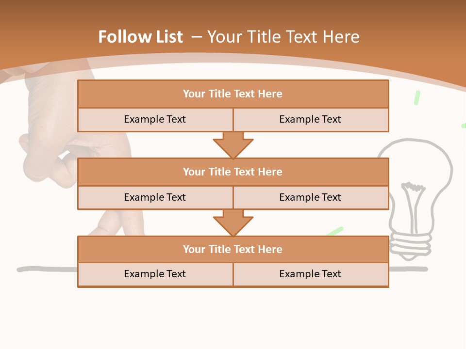 Creative Worker Wrist PowerPoint Template