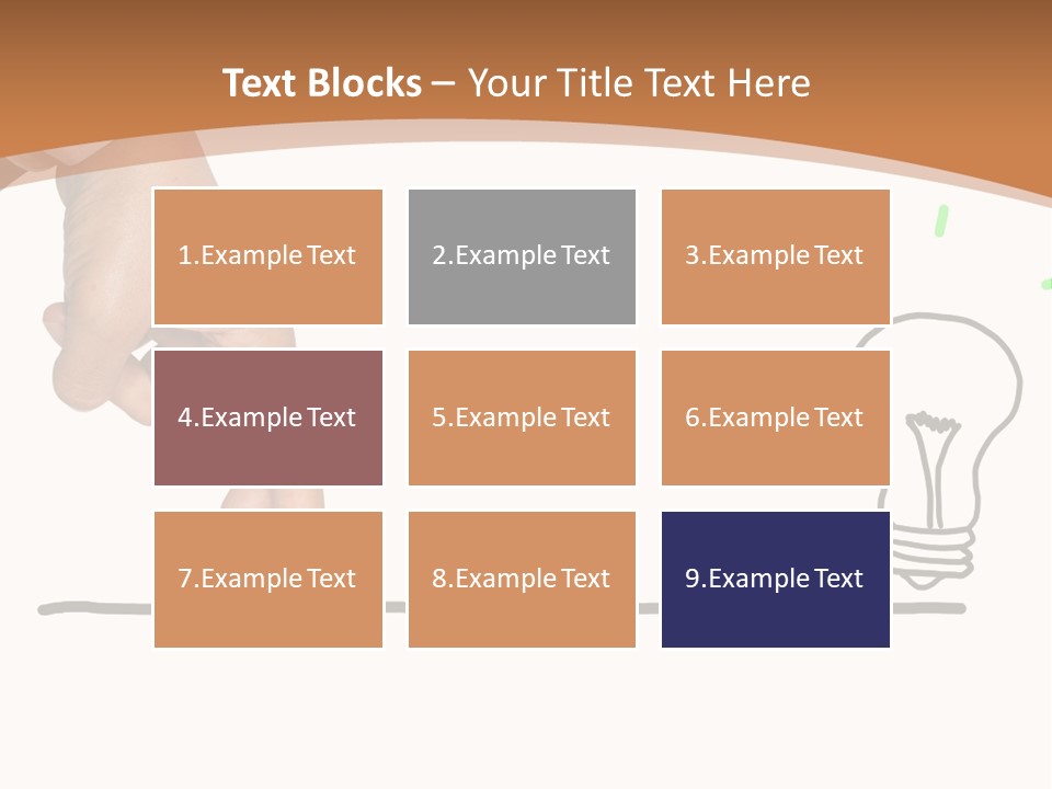 Creative Worker Wrist PowerPoint Template