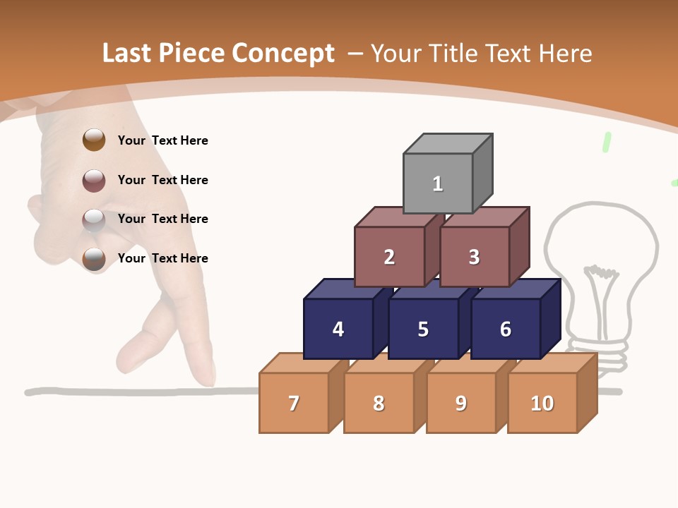 Creative Worker Wrist PowerPoint Template