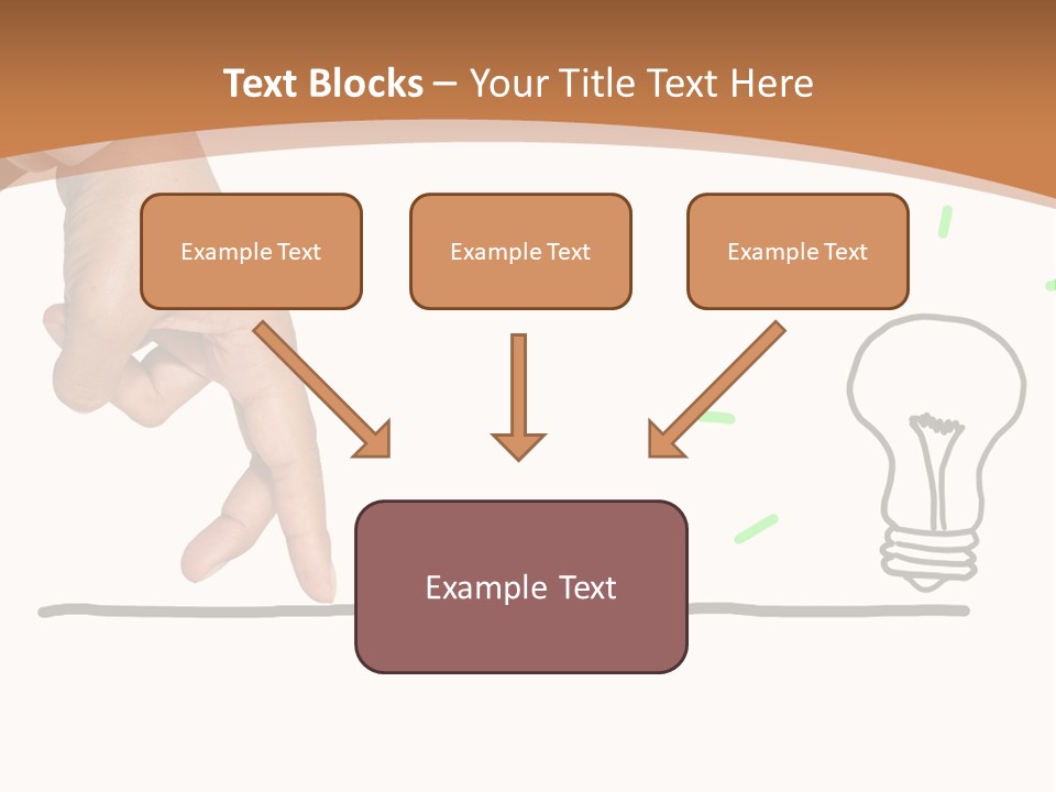 Creative Worker Wrist PowerPoint Template
