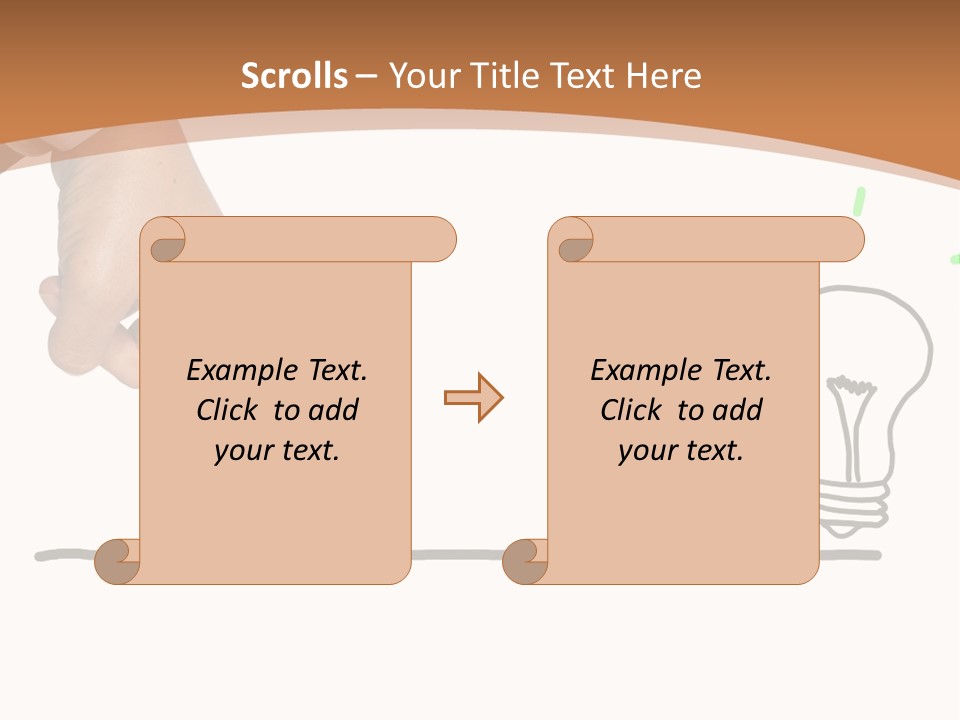 Creative Worker Wrist PowerPoint Template