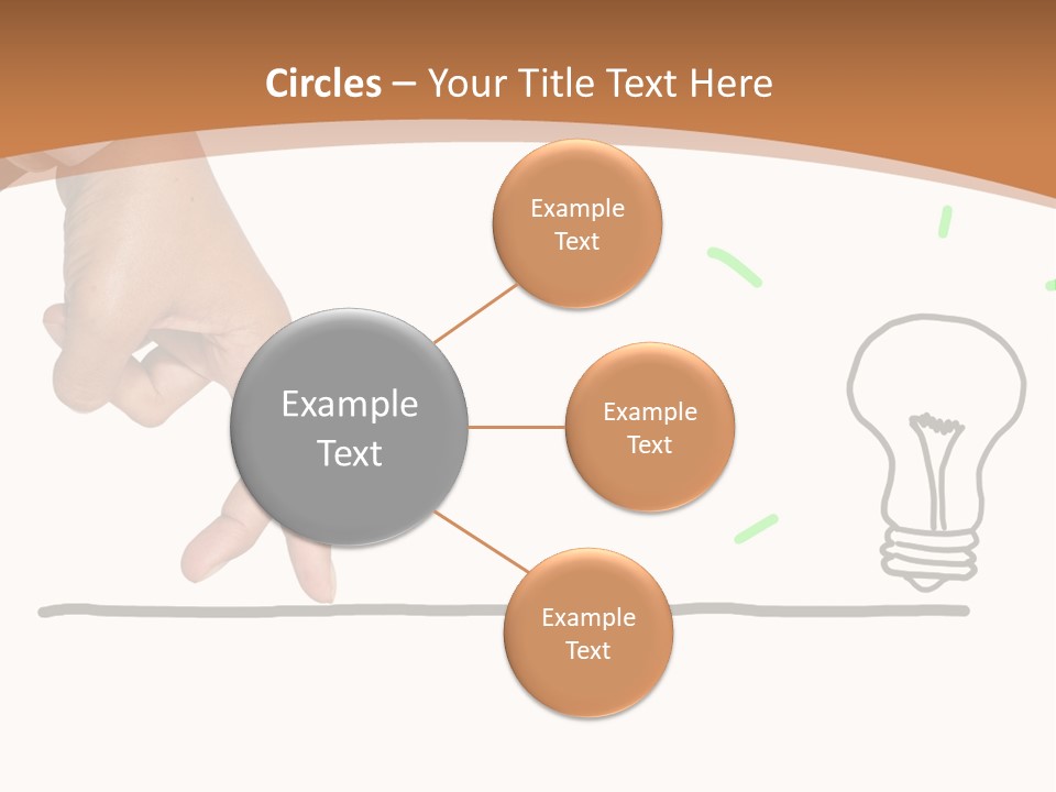 Creative Worker Wrist PowerPoint Template