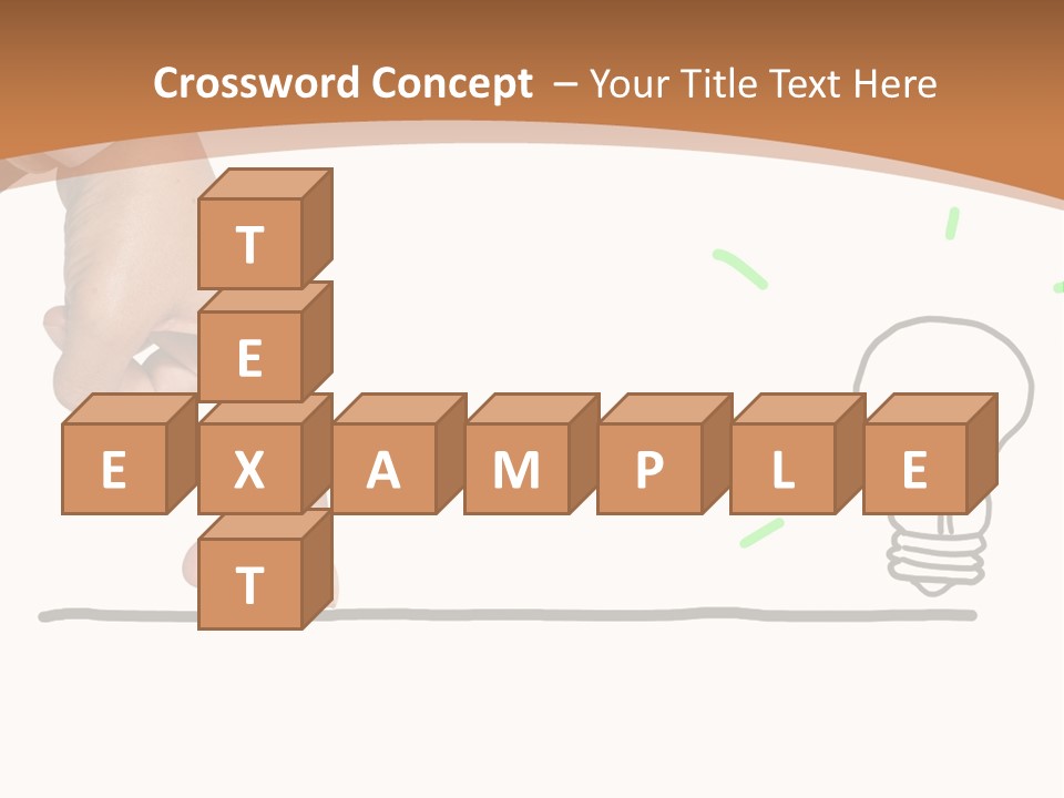 Creative Worker Wrist PowerPoint Template
