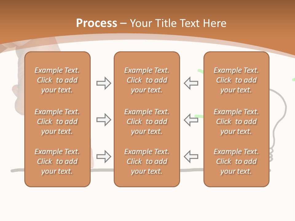 Creative Worker Wrist PowerPoint Template