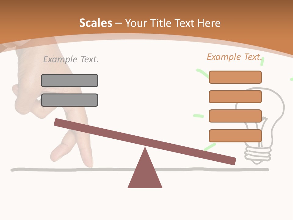 Creative Worker Wrist PowerPoint Template