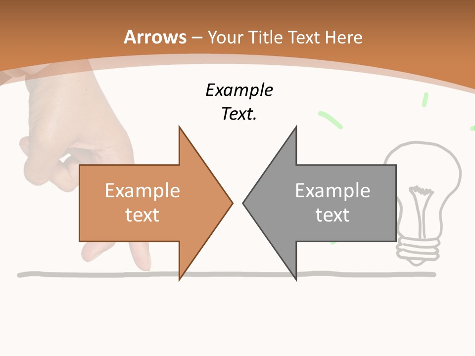 Creative Worker Wrist PowerPoint Template
