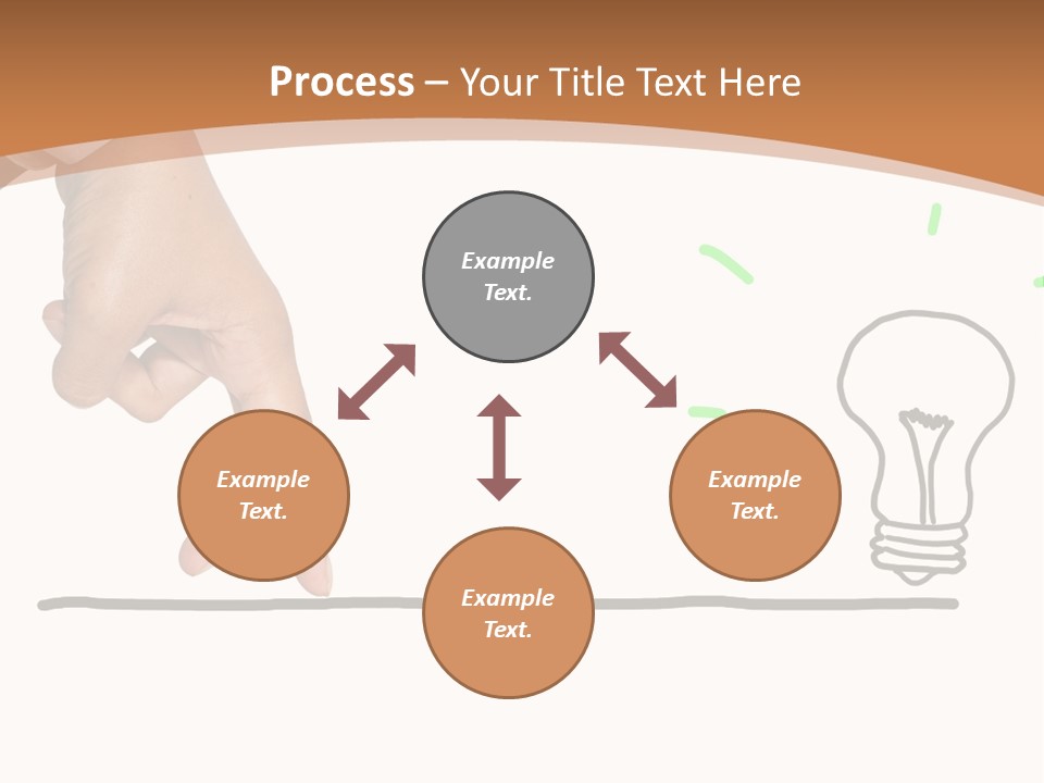 Creative Worker Wrist PowerPoint Template