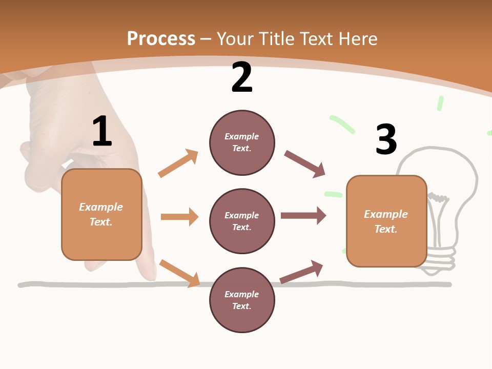 Creative Worker Wrist PowerPoint Template