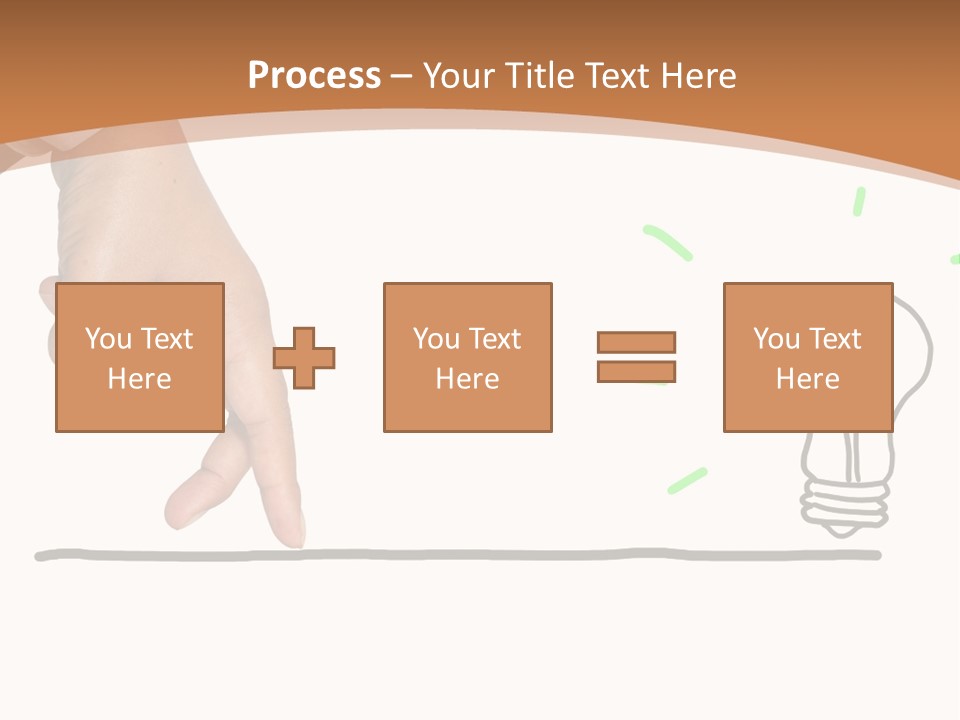 Creative Worker Wrist PowerPoint Template
