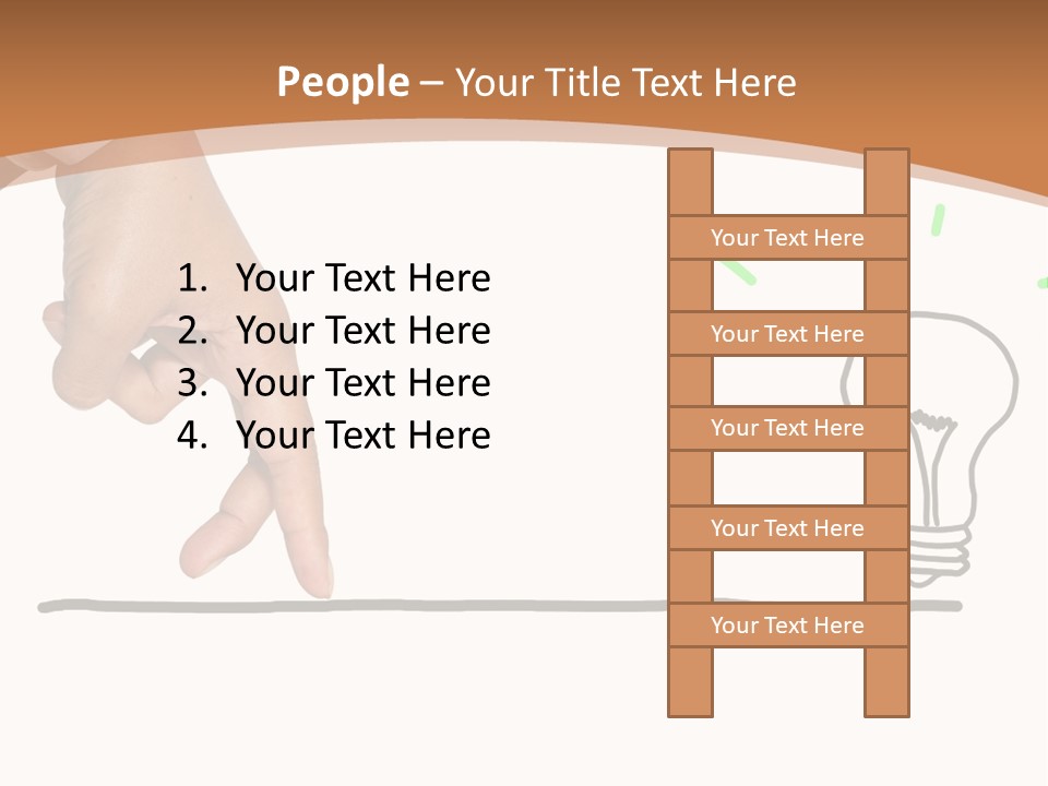 Creative Worker Wrist PowerPoint Template