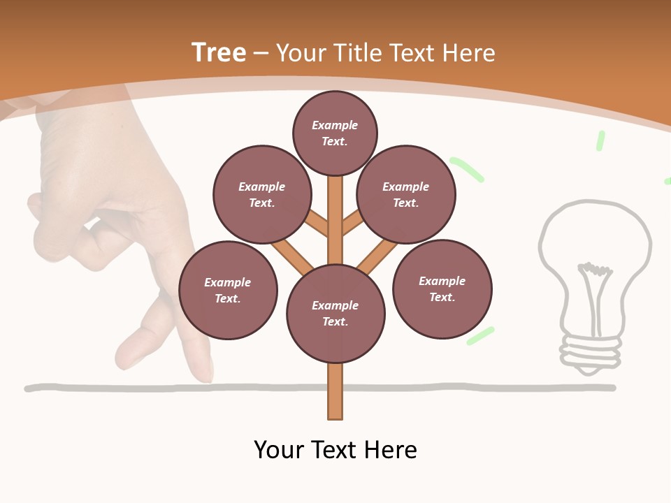Creative Worker Wrist PowerPoint Template