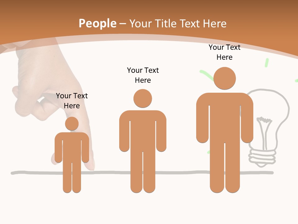 Creative Worker Wrist PowerPoint Template