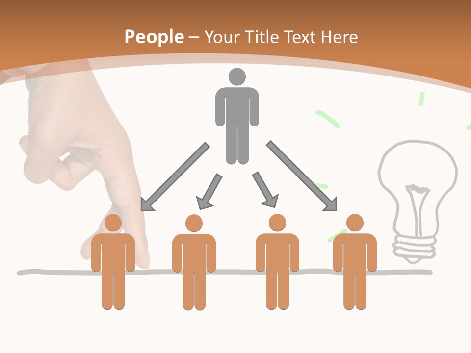 Creative Worker Wrist PowerPoint Template