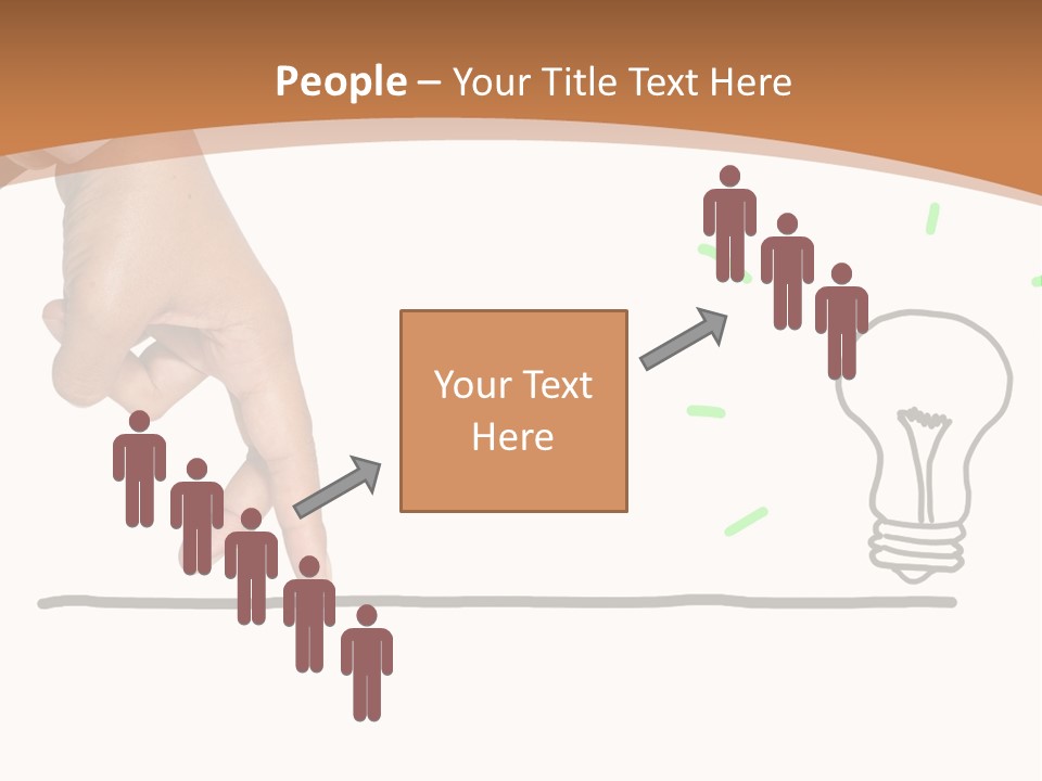 Creative Worker Wrist PowerPoint Template