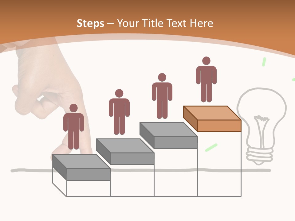 Creative Worker Wrist PowerPoint Template