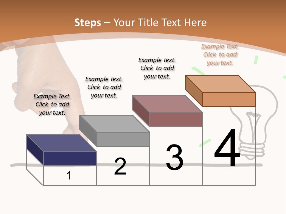 Creative Worker Wrist PowerPoint Template