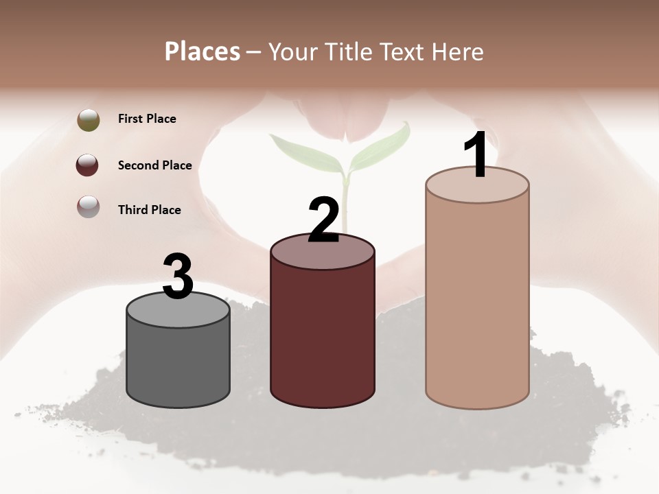 A Person Making A Heart Shape With Their Hands PowerPoint Template